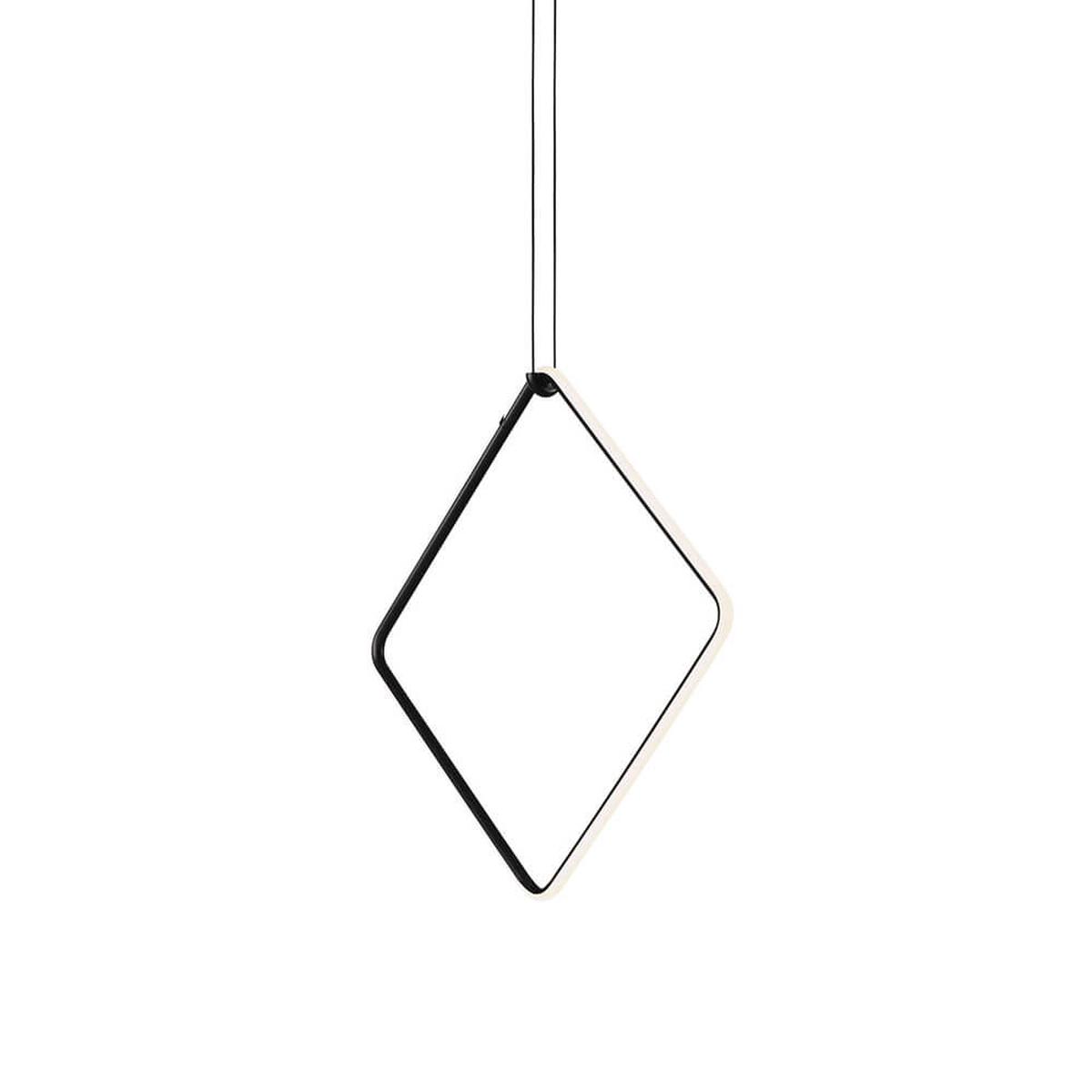 Flos Arrangements Square Large pendant lamp LED black