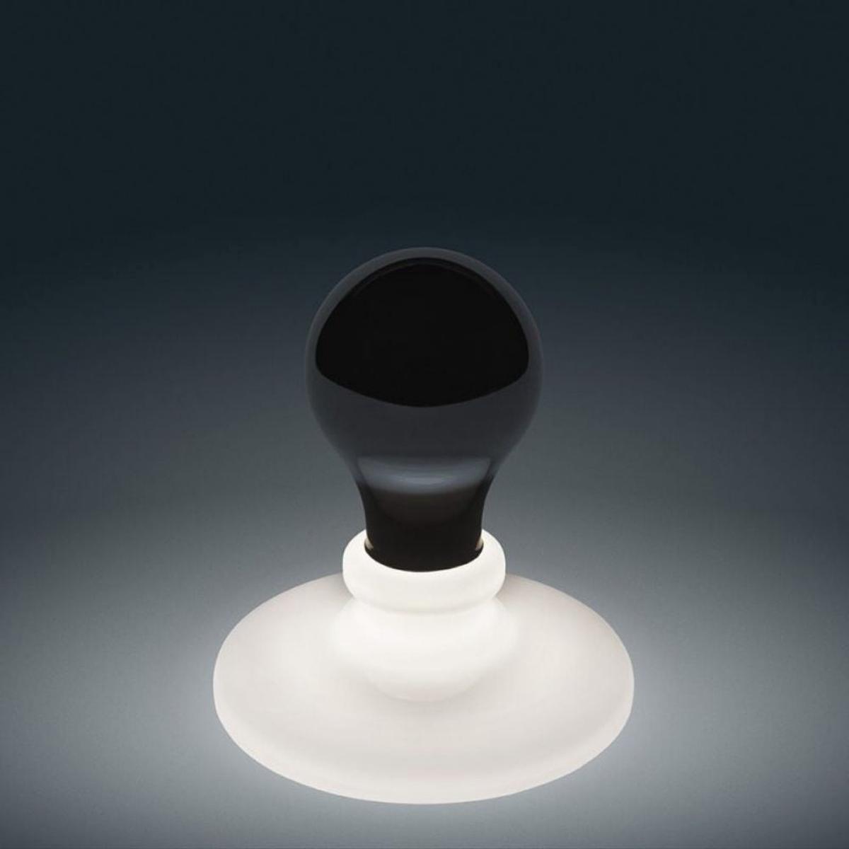 Foscarini Light Bulb table lamp LED black