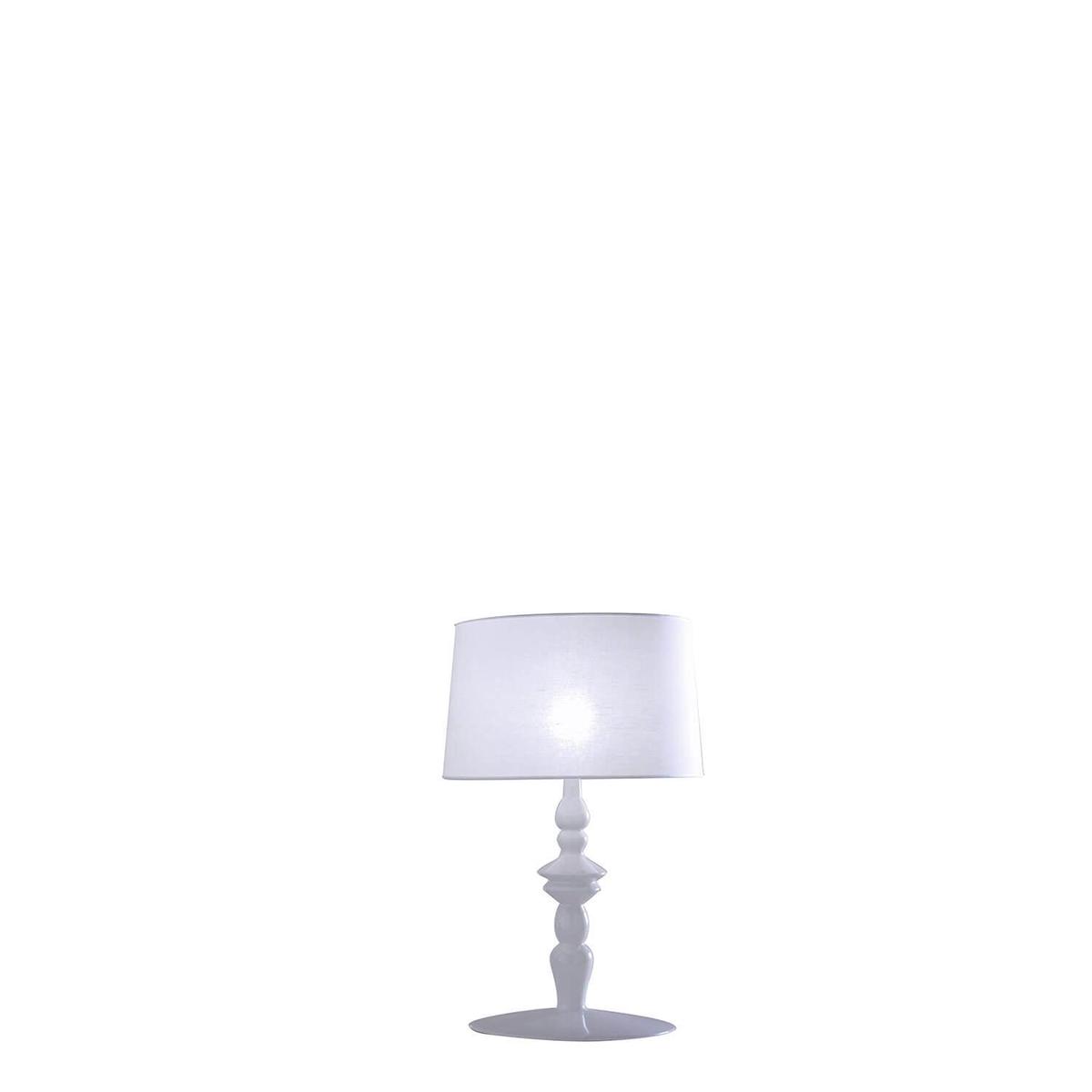 Karman Albababy table lamp C101 white linen
