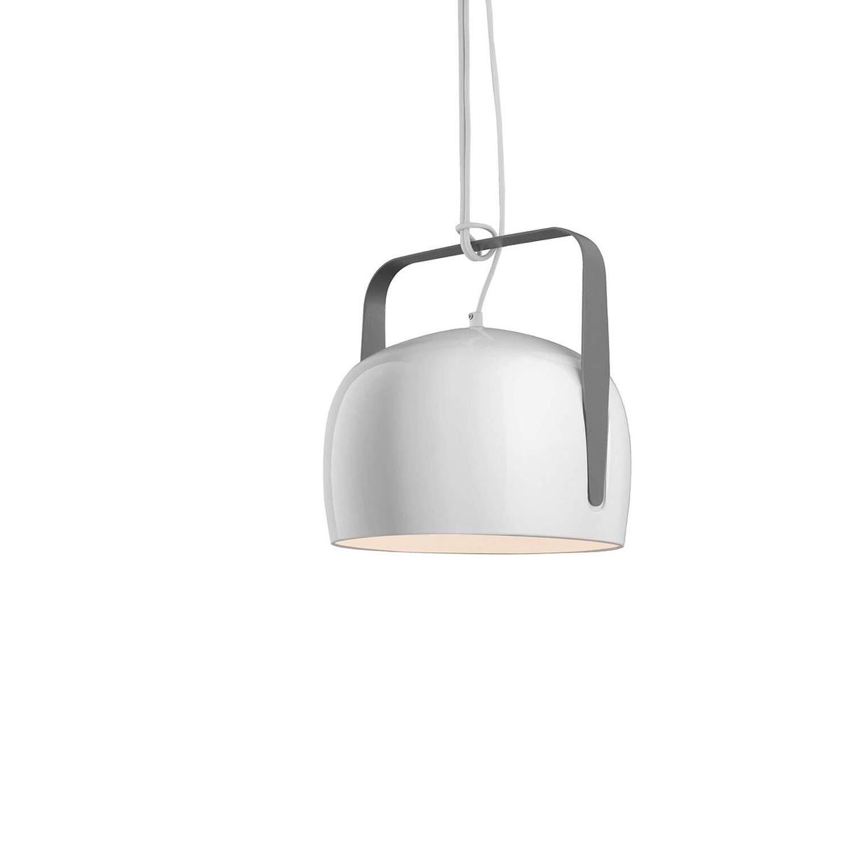 Karman Bag suspension lamp diam. 32 cm. smooth ceramic