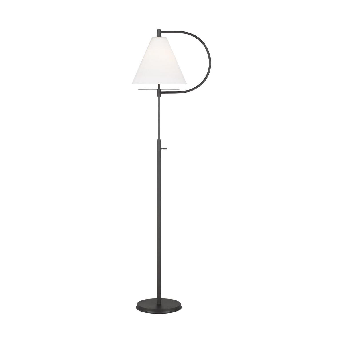 Kelly Wearstler Gesture Floor Lamp in Midnight Black