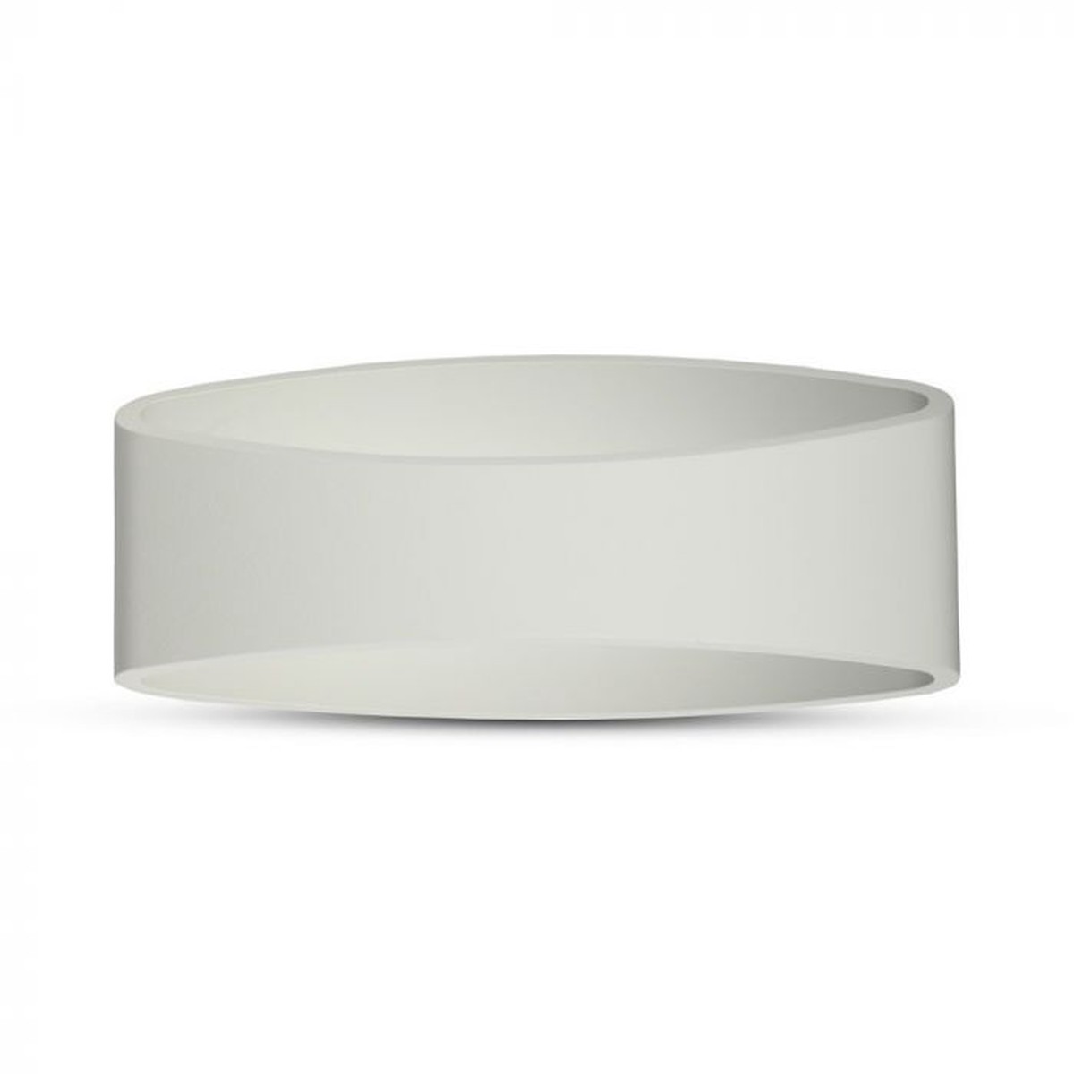 LED WALL LIGHT 5W WW 550lm 150 175X80X96 WHITE