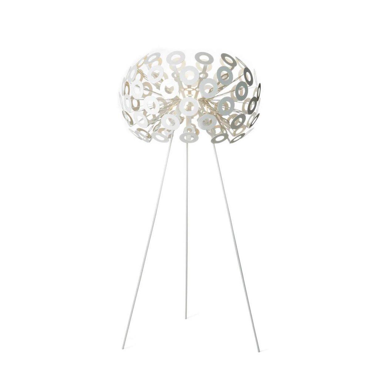 Moooi Dandelion aluminium floor lamp by Richard Hutten