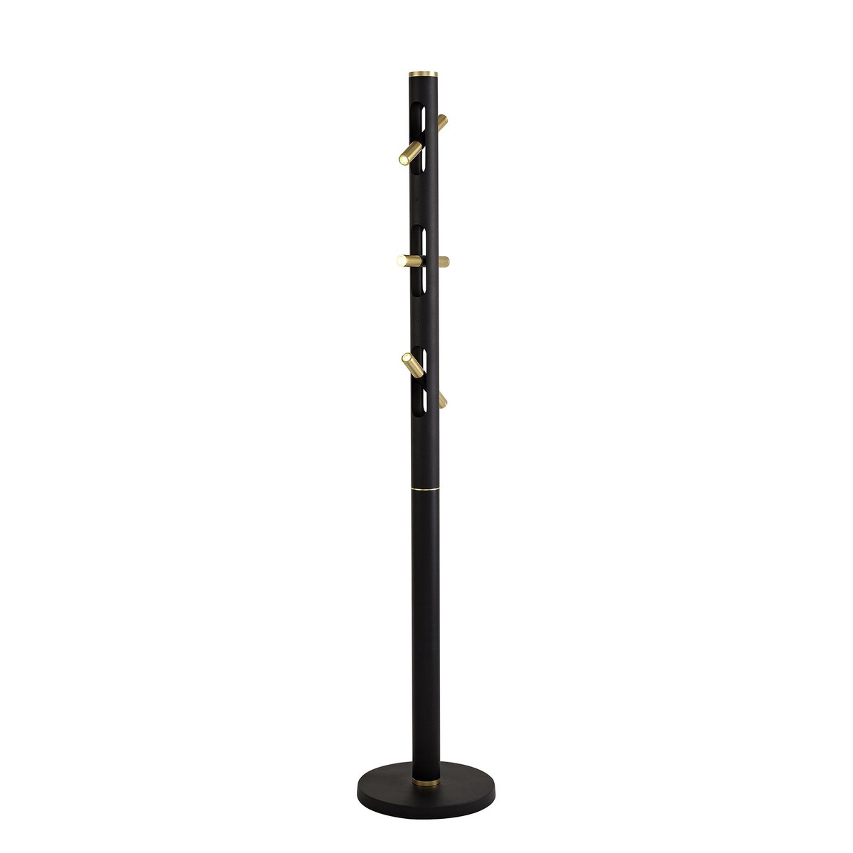 NL76749 Acoza Floor Lamp LED Sand Black/Gold