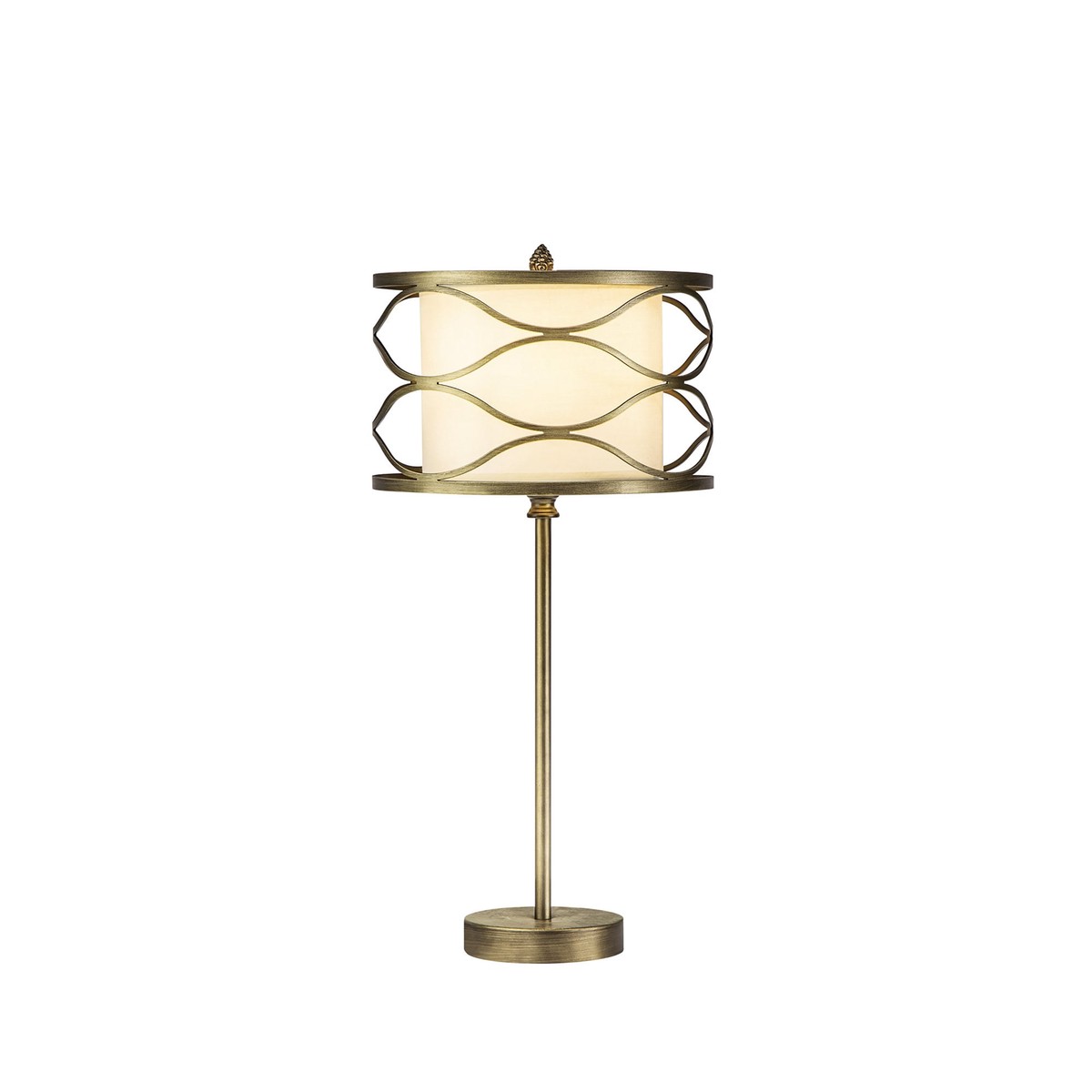 NL83699 Ebans 1 Light Table Lamp Aged Gold