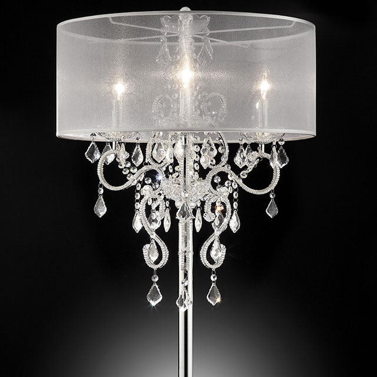 Rigel Silver 35″H Table Lamp