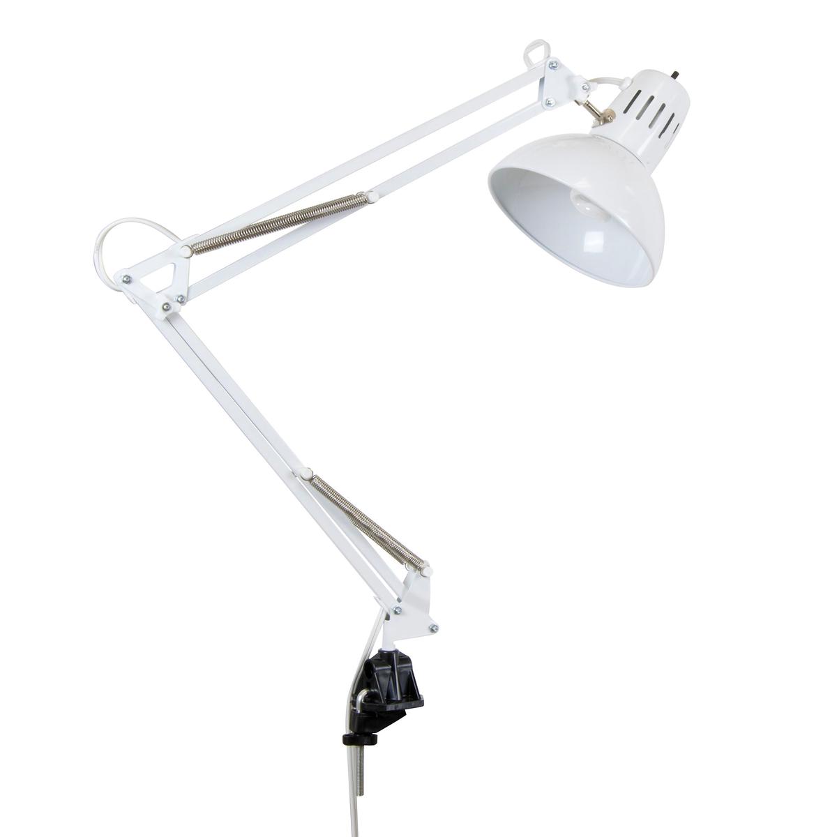 Studio Designs Swing Arm Lamp With LED Bulb – White (Special Order)