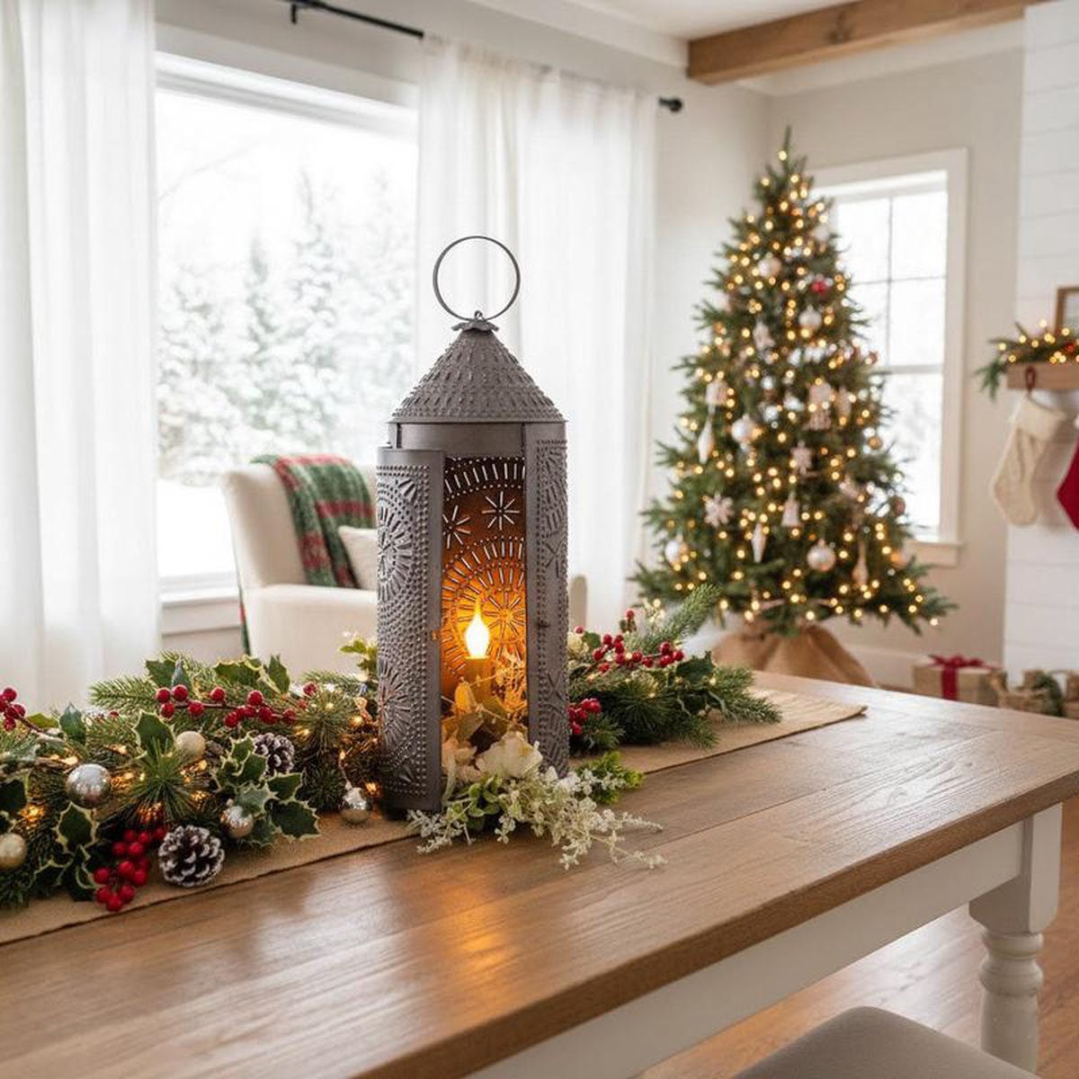 The 228221 Lighted Chimney Lantern