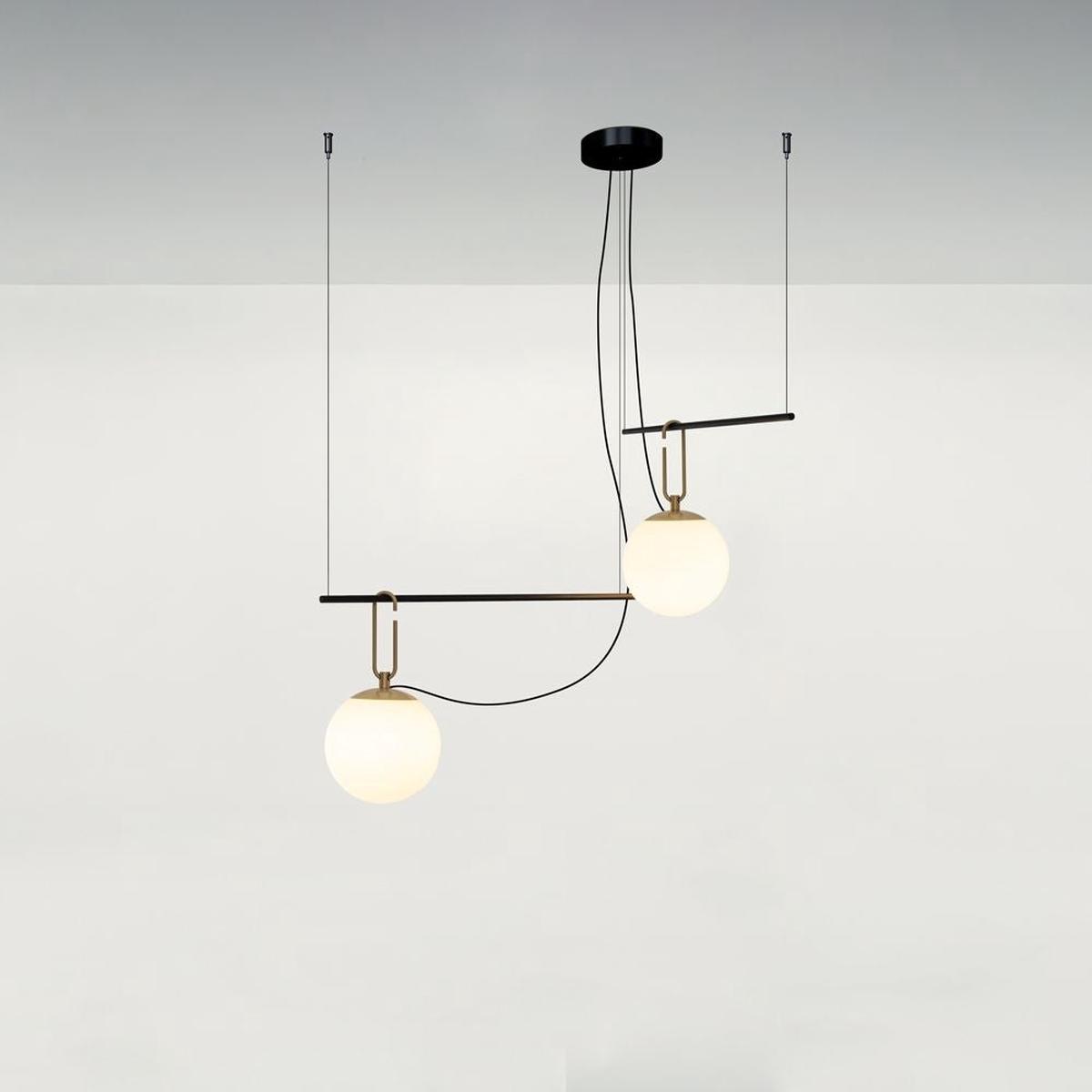 Artemide NH S3 2 Arms suspension lamp
