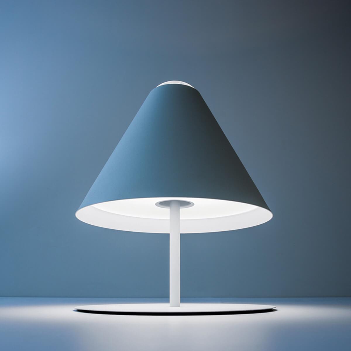 Davide Groppi ABA 45 table lamp matt white