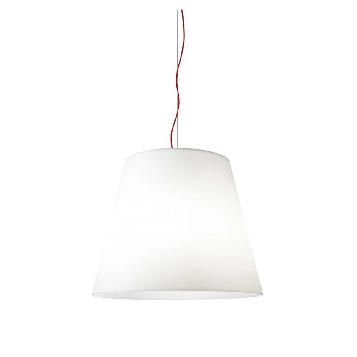 FontanaArte Amax large white suspension lamp by Charles Williams