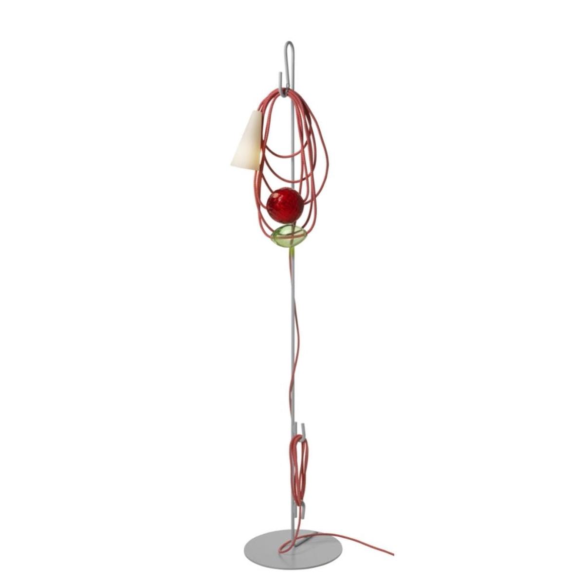 Foscarini Filo LED floor lamp emerald king