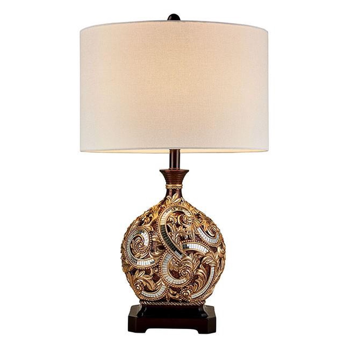 Guadalupe Gold/Brown 29.5″H Golden Brown Table Lamp