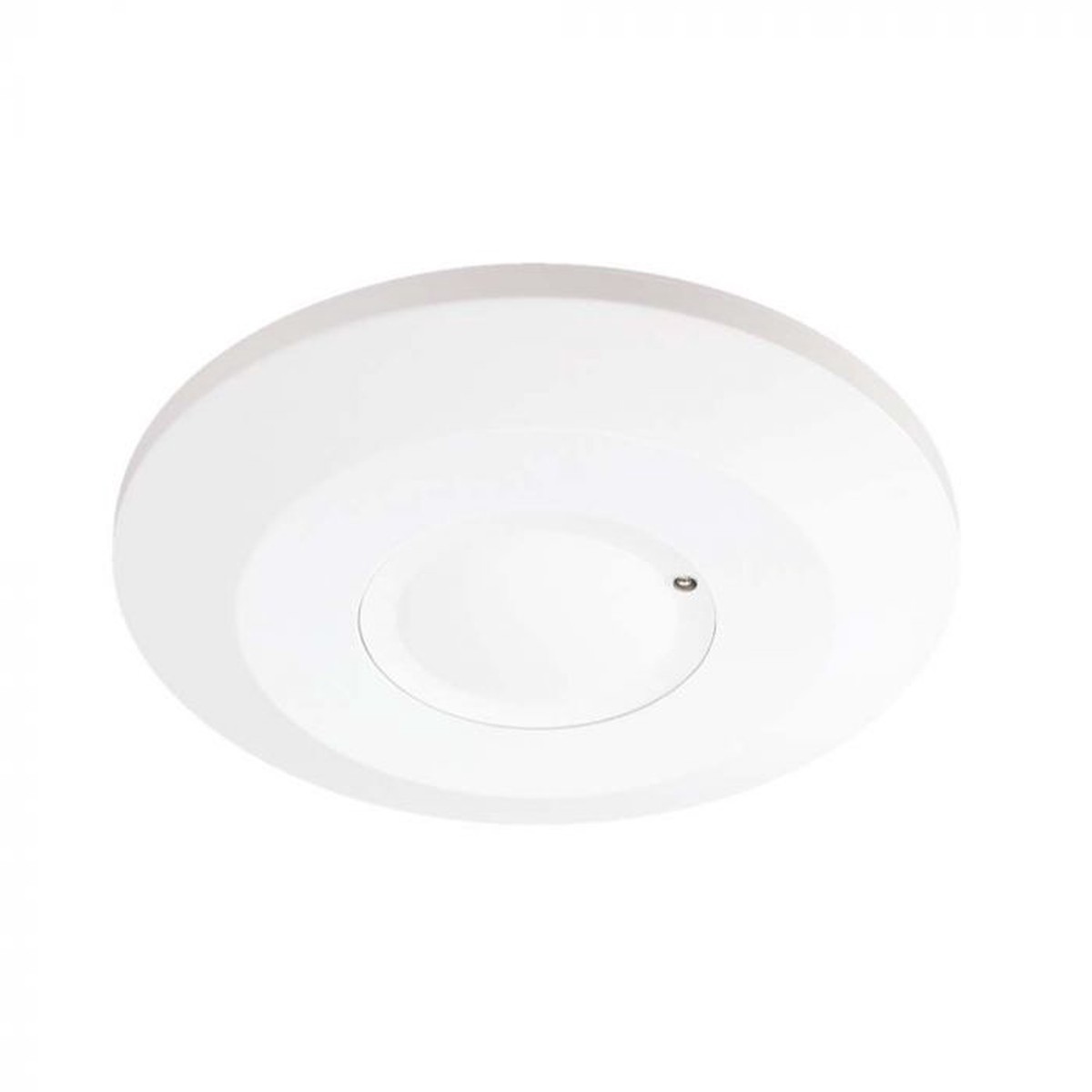 LED MICROWAVE MOTION SENSOR CEILING 360’D 1-8m(radius) adjustable 2000W Max 115×24.3mm WHITE IP20