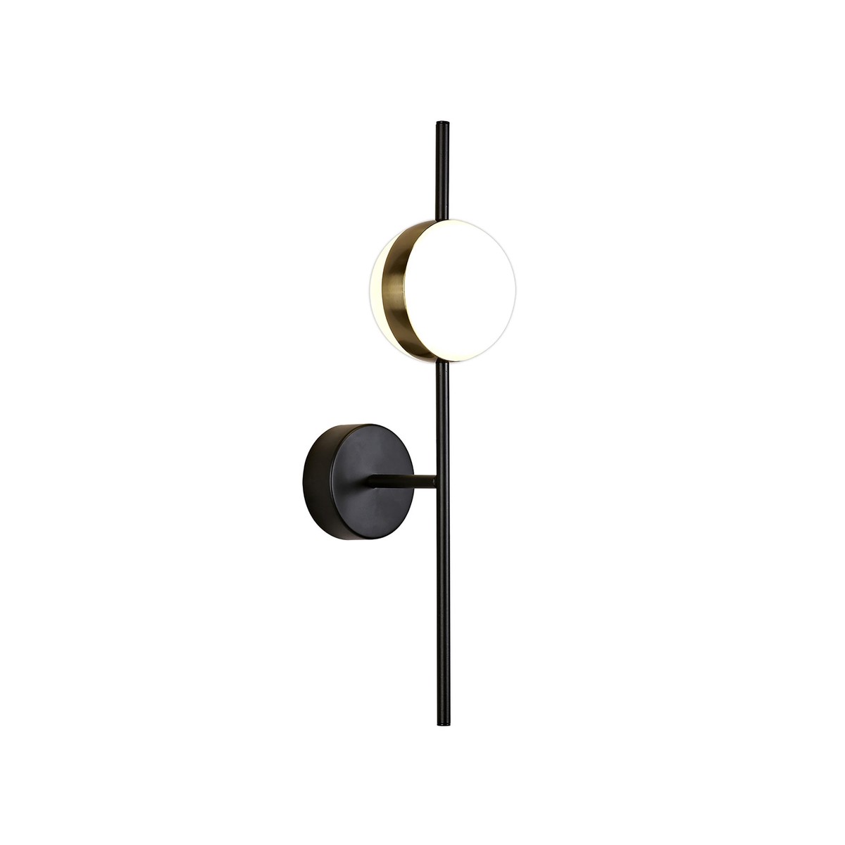 M7163 Cuba Wall Lamp 8W LED Gold/Black