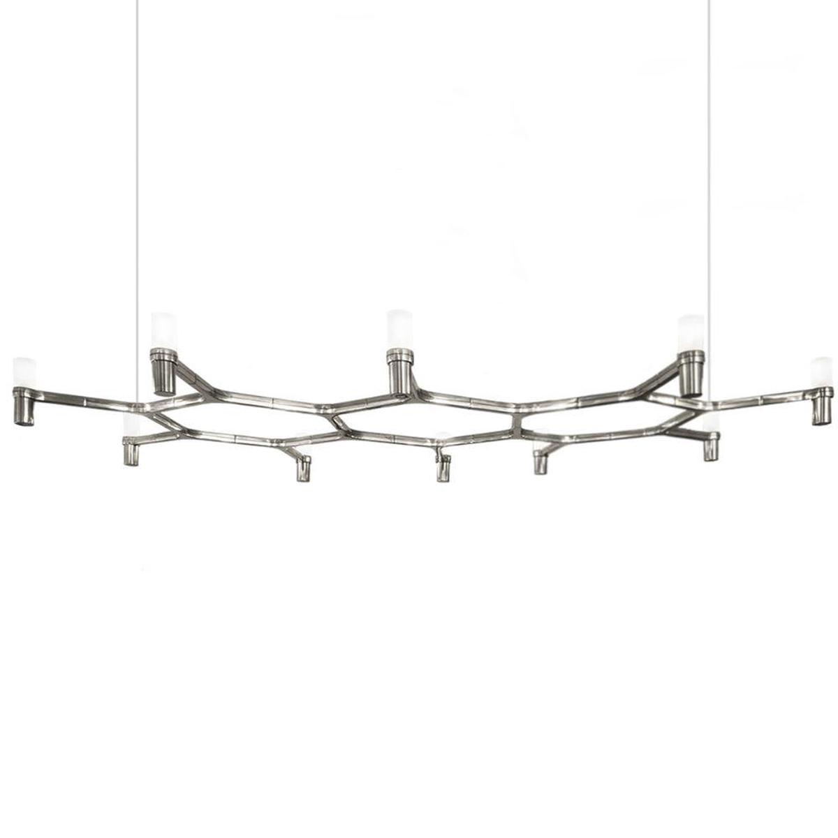 Nemo Lighting Crown Plana pendant lamp polished