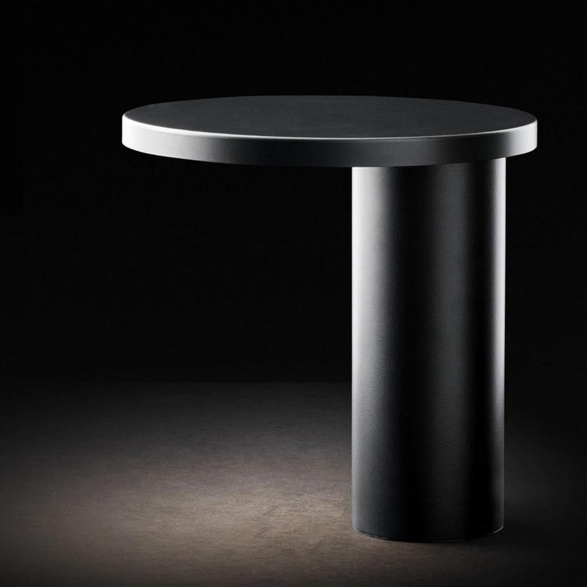 OLuce Cylinda 218 table lamp LED matt black