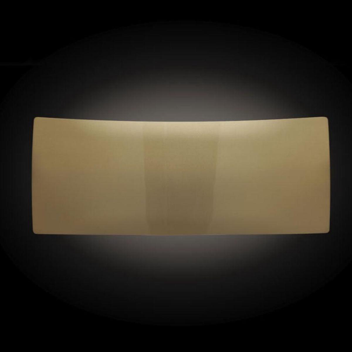 OLuce Lens 151 wall/ceiling lamp glazed satin gold