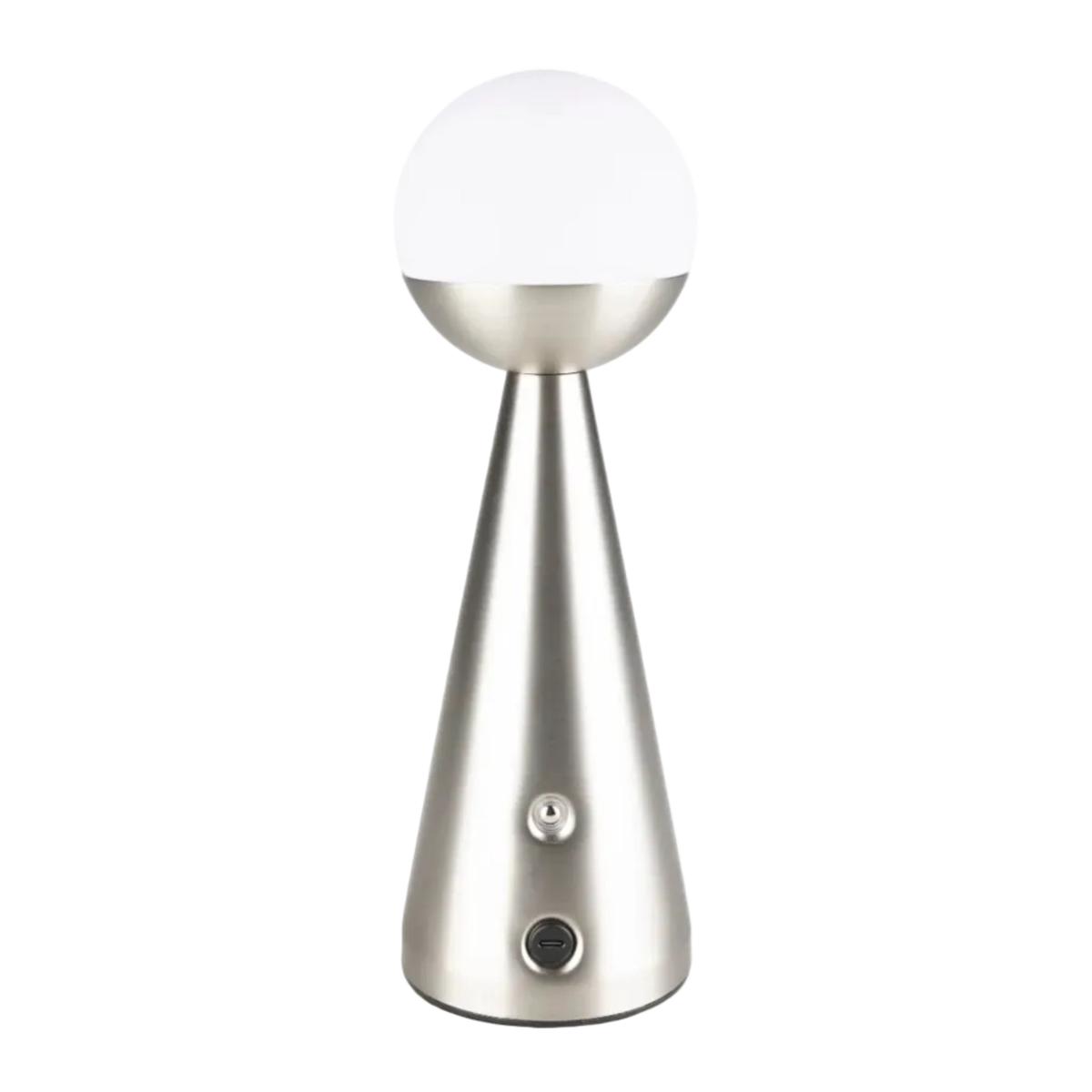 Portable Lamp BELLO Silver