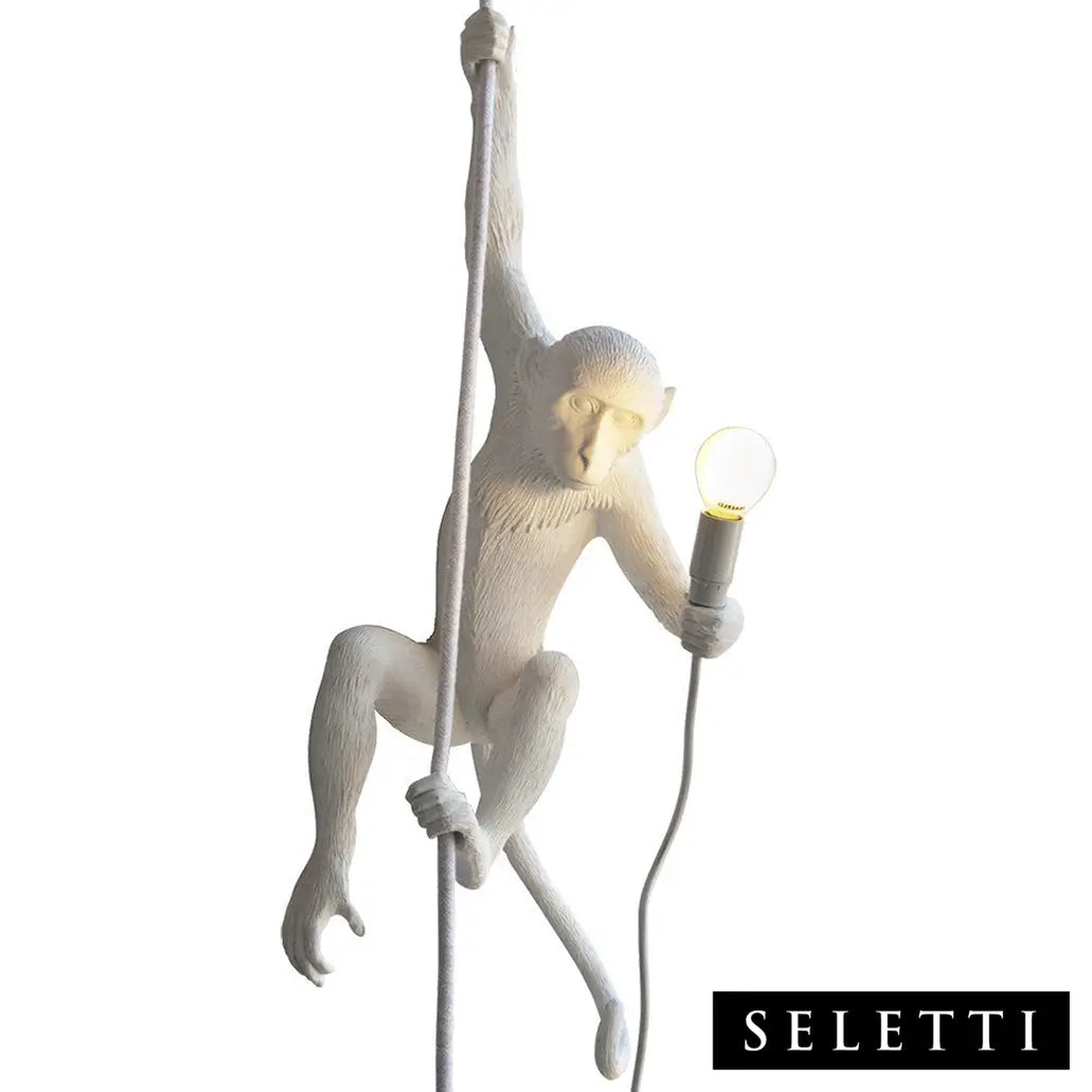 Seletti The Monkey Lamp With Rope ceiling lamp