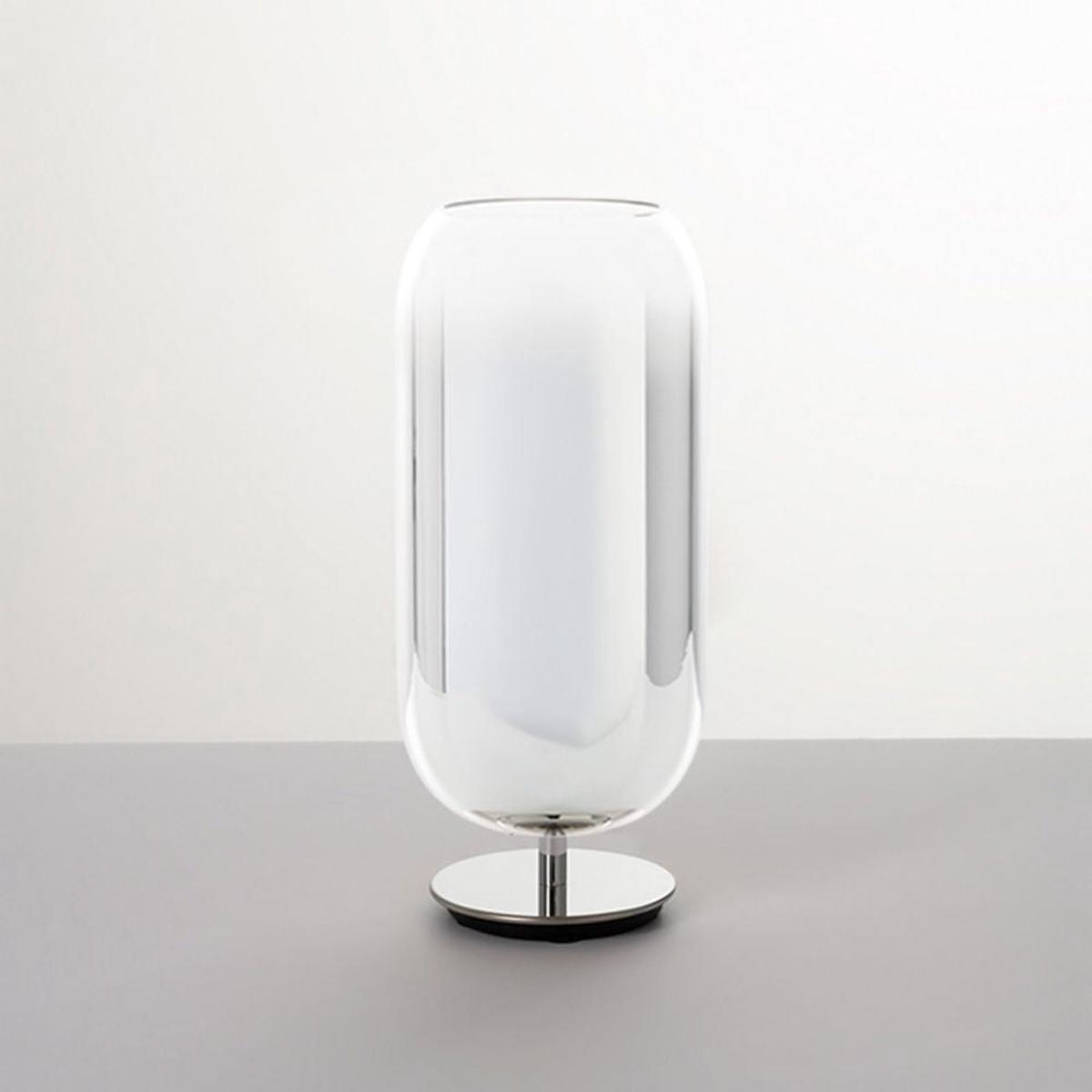 Artemide Gople table lamp with silver structure