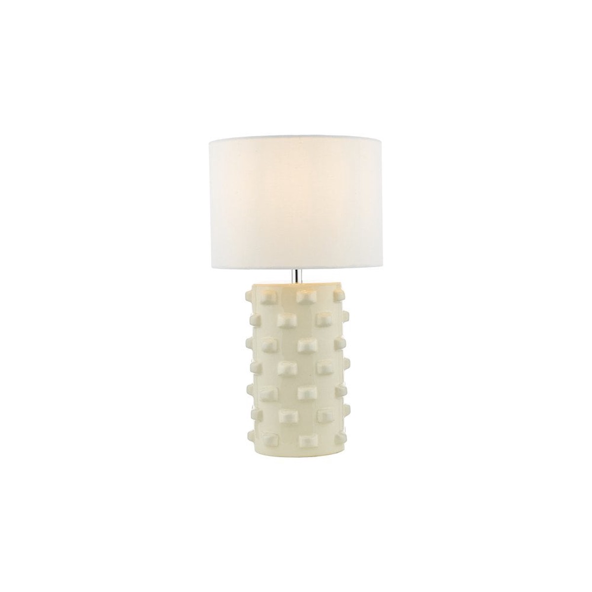 GEO422 Georgina Table Lamp White With Shade