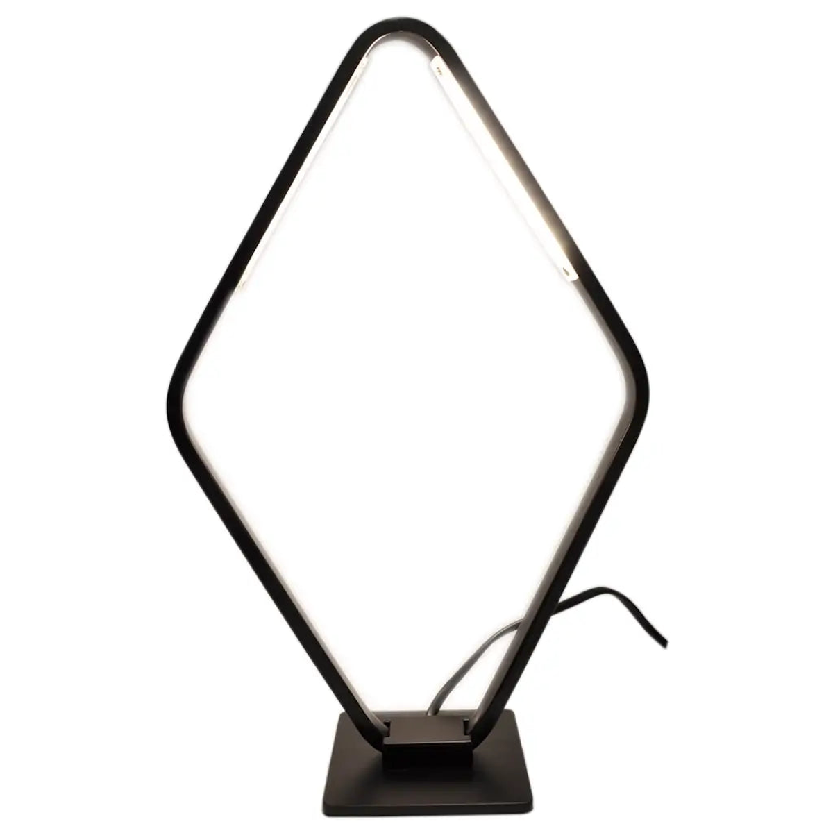 greenearth Frame-Triangle Table Lamp With LED Strip Light