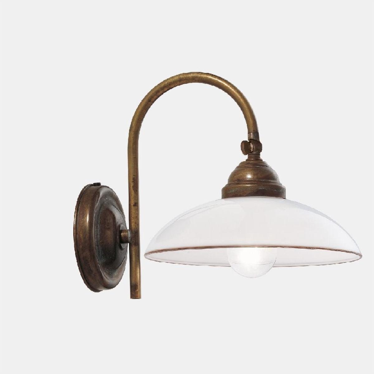 Il Fanale Country Applique Curvo Con Snodo wall lamp mezzaluna