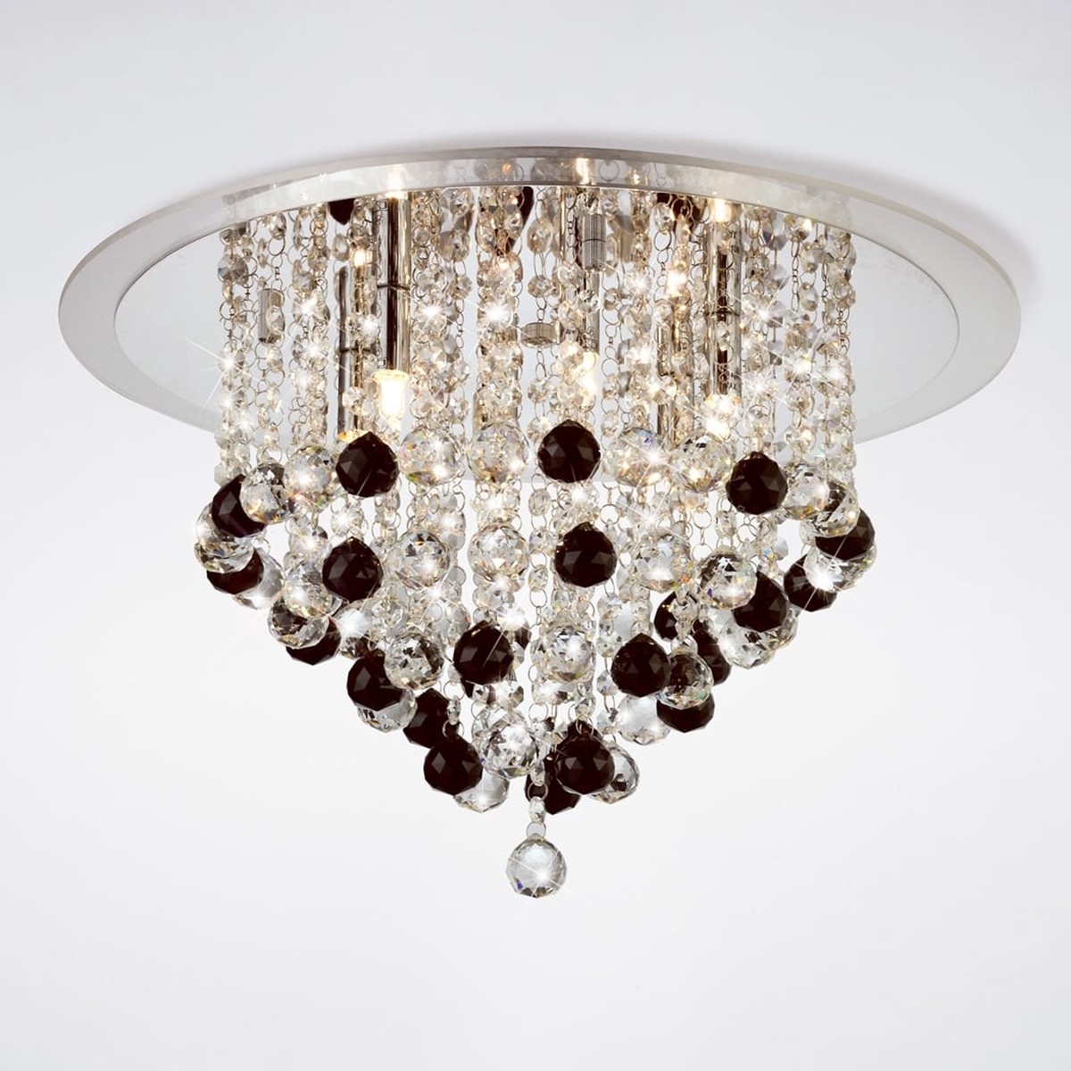 IL30008BL Atla Ceiling Light Polished Chrome