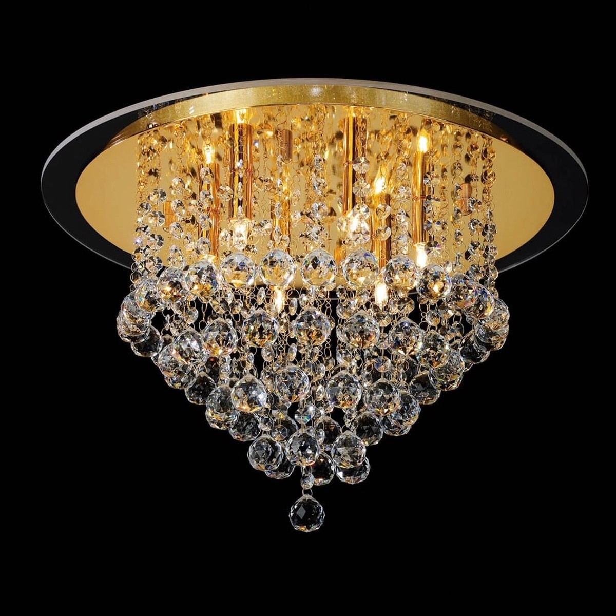IL30209 Atla 6 Light Gold Crystal Light