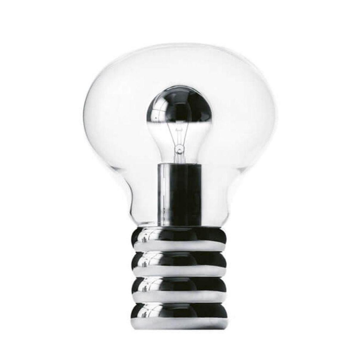 Ingo Maurer Bulb table lamp with chromated bulb