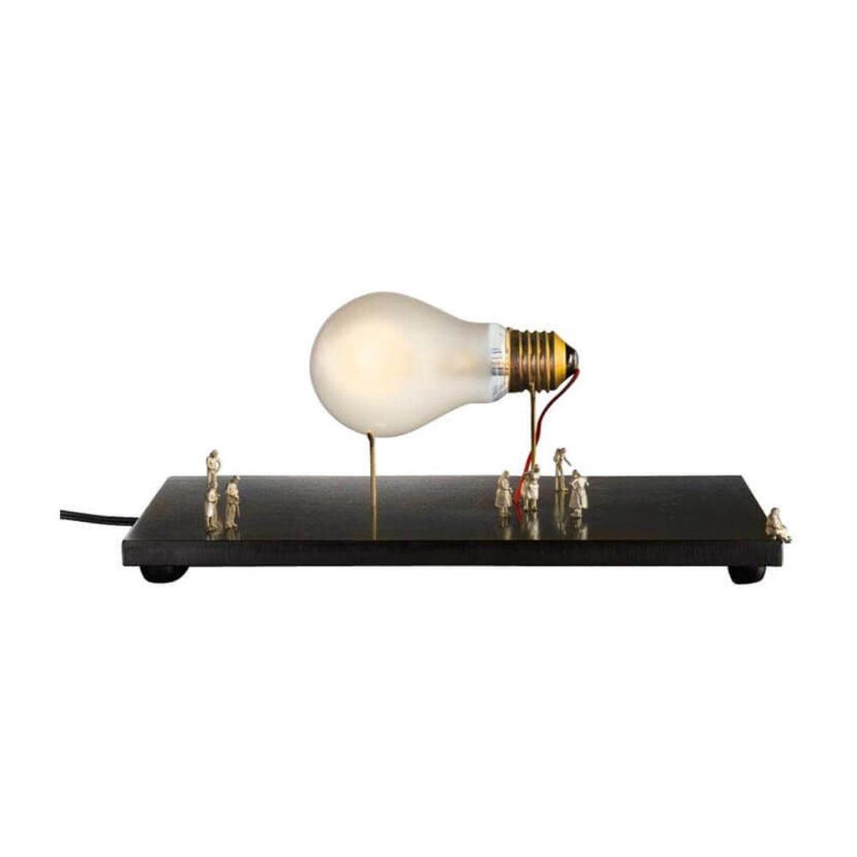 Ingo Maurer I Ricchi Poveri Monument For a Bulb dimmable table lamp