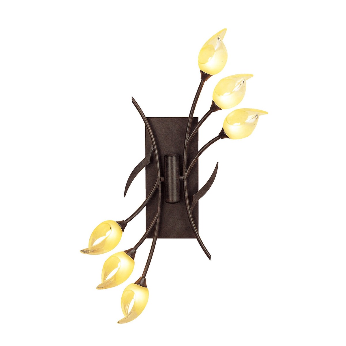 M0114/S Holland Ceiling/Wall Switched 6 Light G9 Brown/Black Oxide