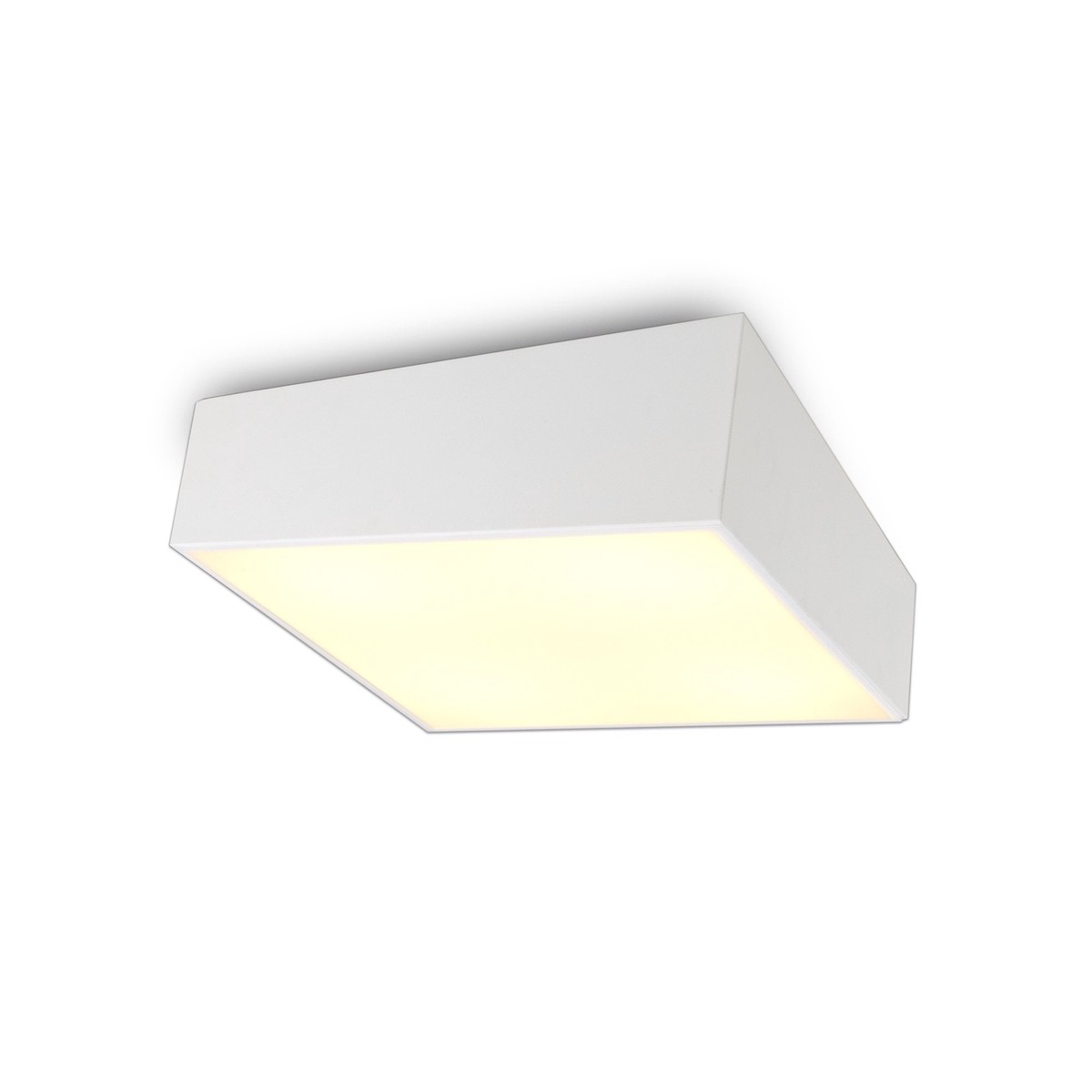 M6160 Mini Bathroom Ceiling 60cm Square 8 Light White