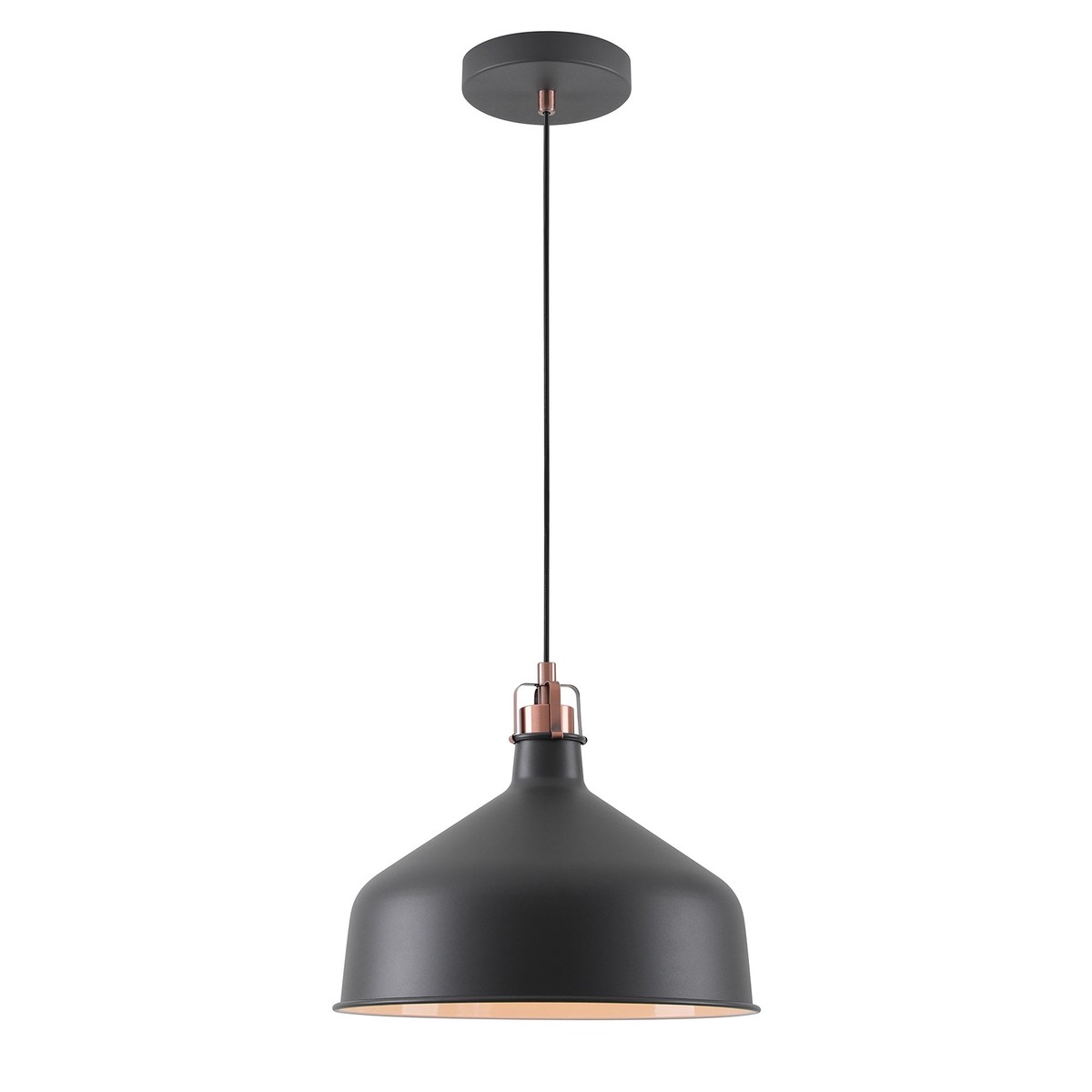 NL70169 Barnie Medium Pendant Sand Black/Copper/White