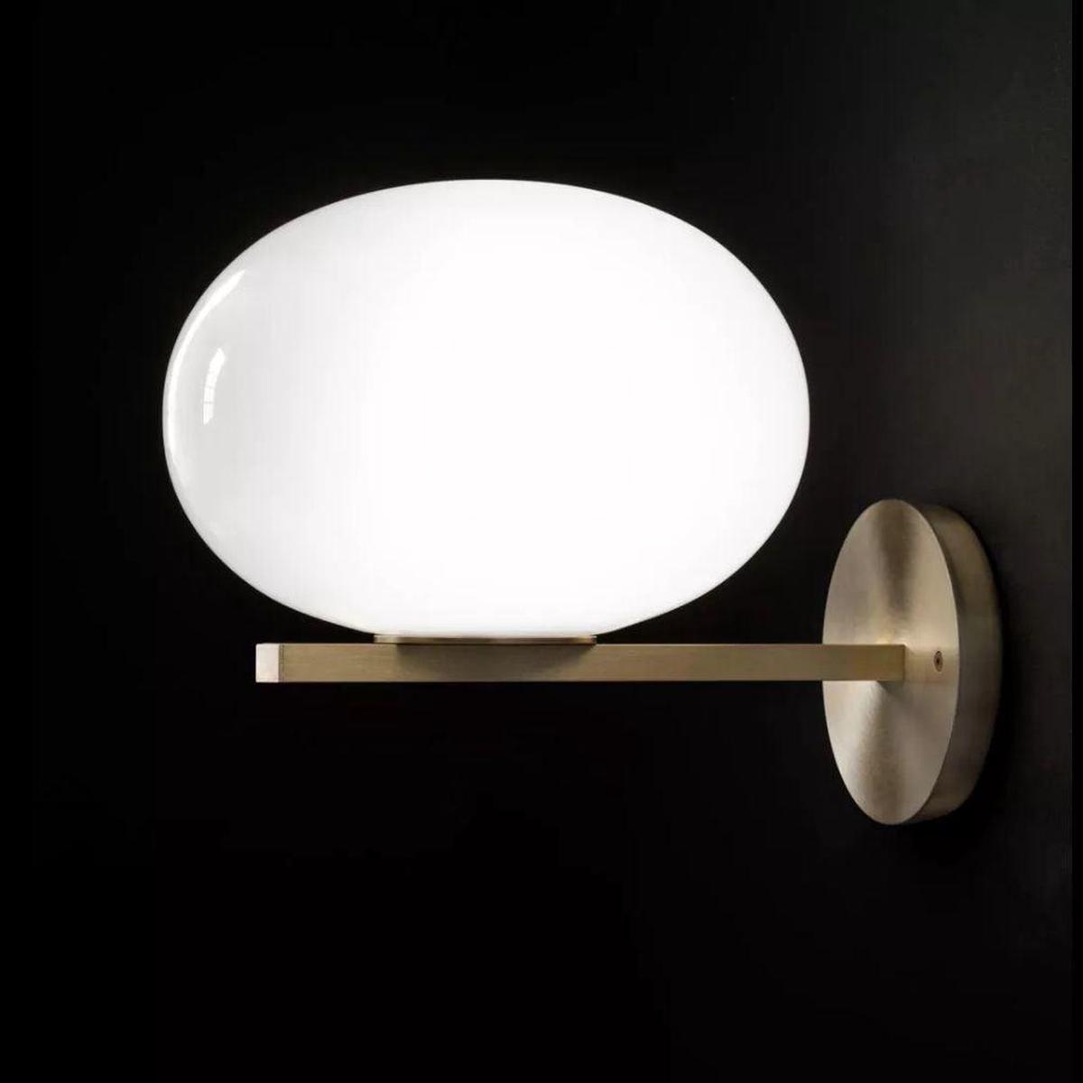 OLuce Alba 176 wall/ceiling lamp satin brass