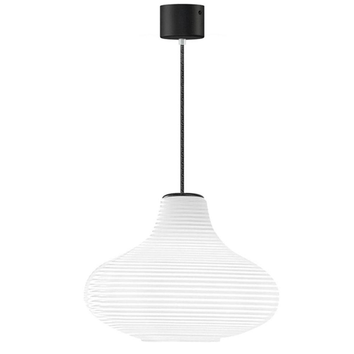 Panzeri Emma suspension lamp LED glass by Silvia Poma
