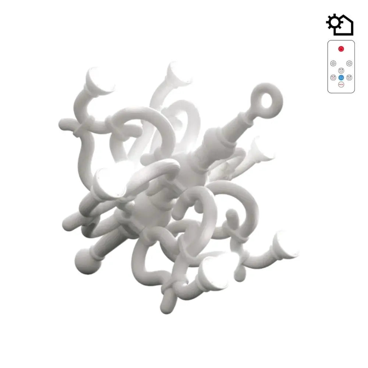 Qeeboo Fallen Chandelier M floor lamp by Studio Job