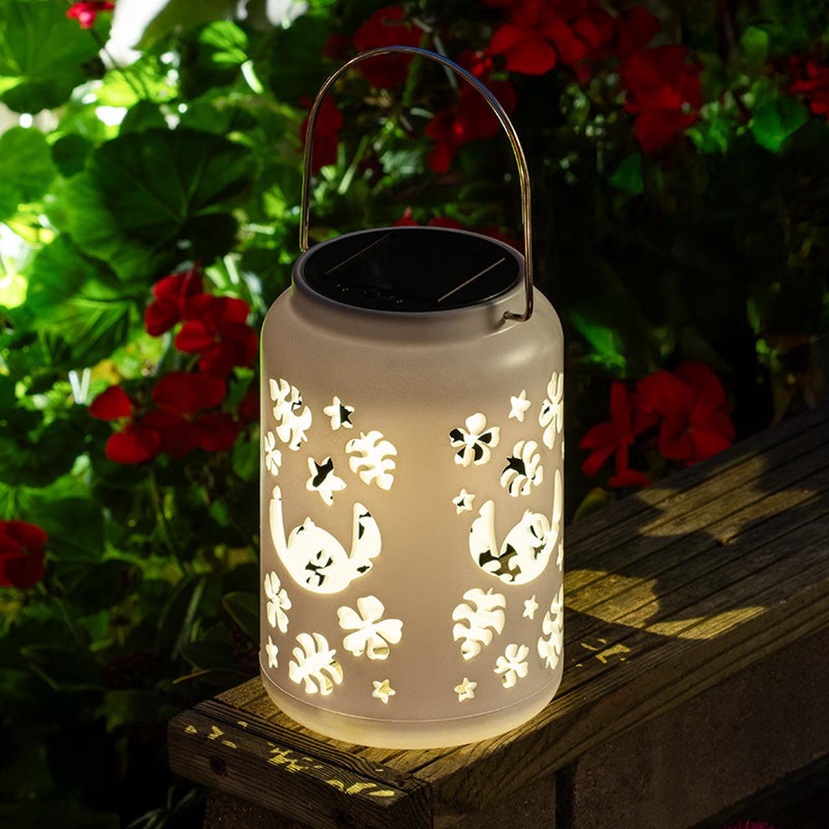 STITCH – ‘LunaGlo’ Outdoor Projection Solar Lantern
