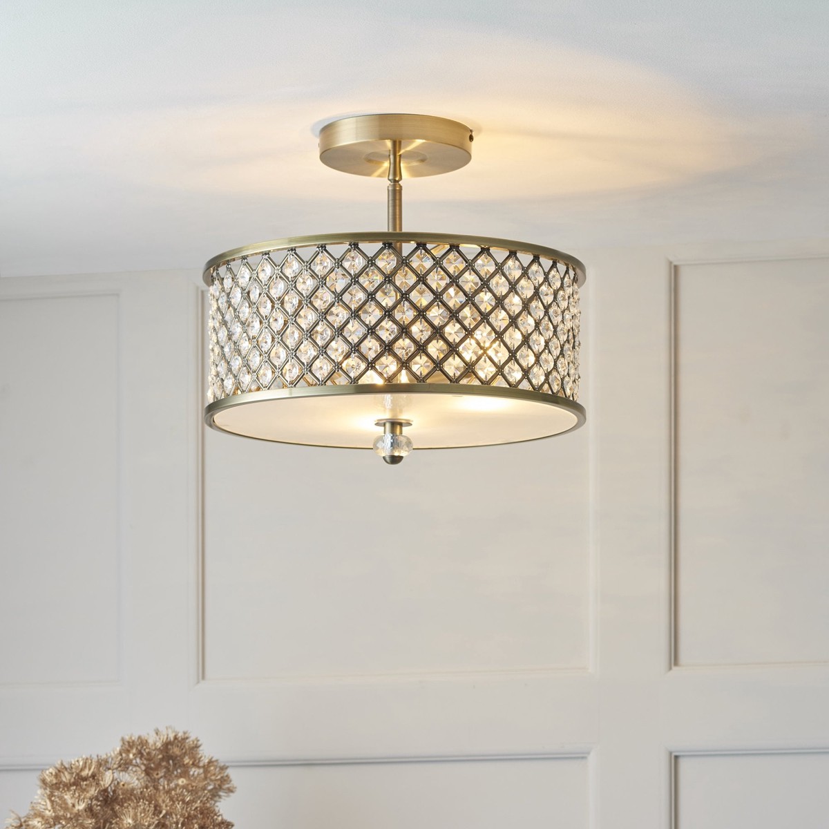 70558 Hudson Indoor Flush Light Decorative