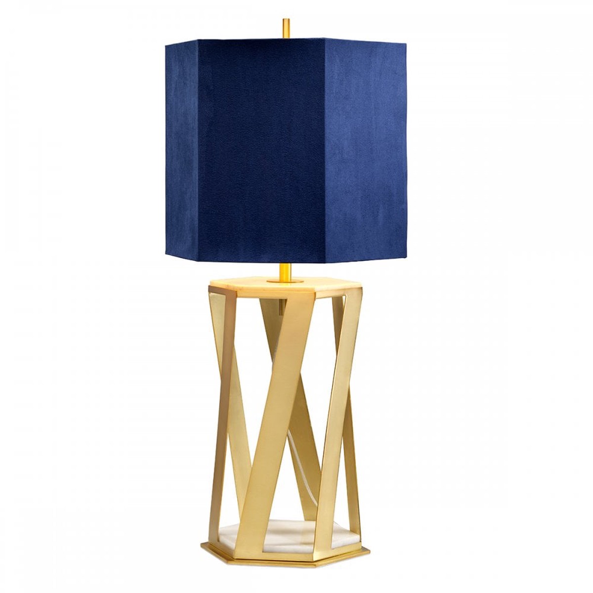 APOLLO/TL Apollo Table Lamp Brushed Brass