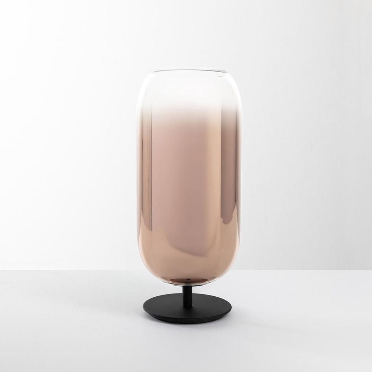 Artemide Gople table lamp with black structure