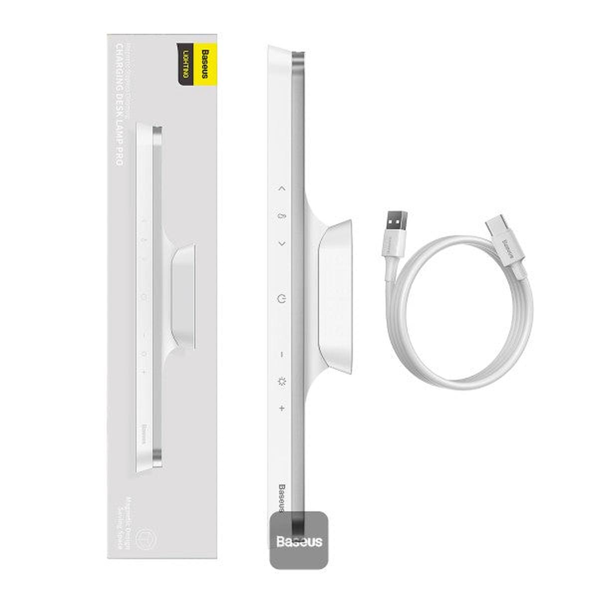 Baseus Magnetic Stepless Dimming Charging Desk Lamp Pro – White