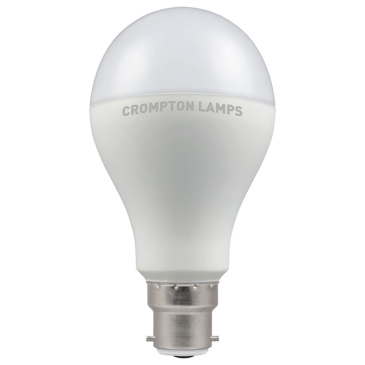 Crompton LED GLS Thermal Plastic 12W B22d Cool White Opal Dimmable