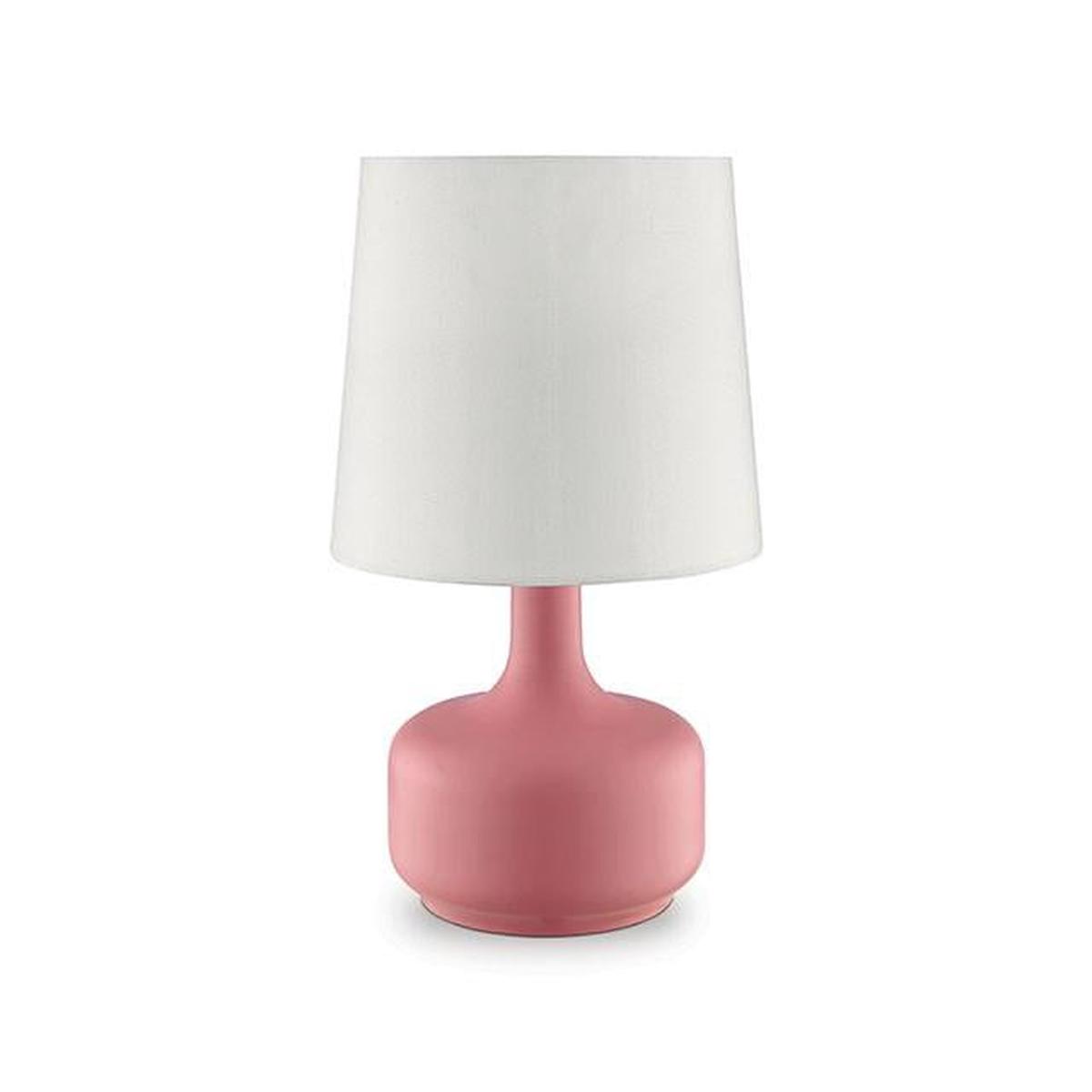Farah Pink 17″H Matte Pink Table Lamp
