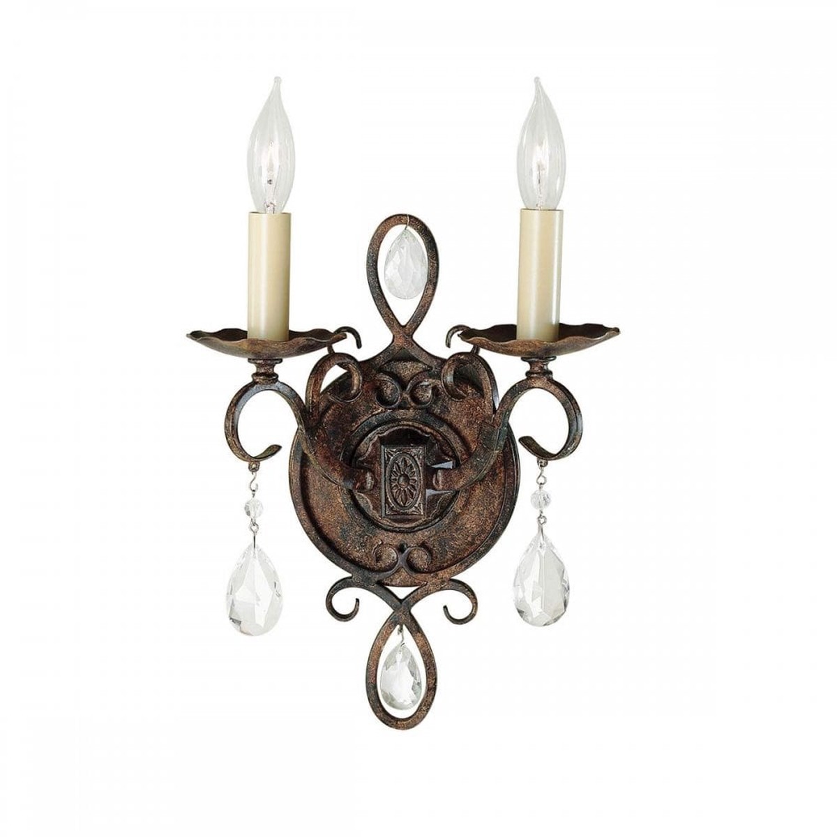 FE-CHATEAU2 Chateau 2 Light Wall Light Mocha Bronze