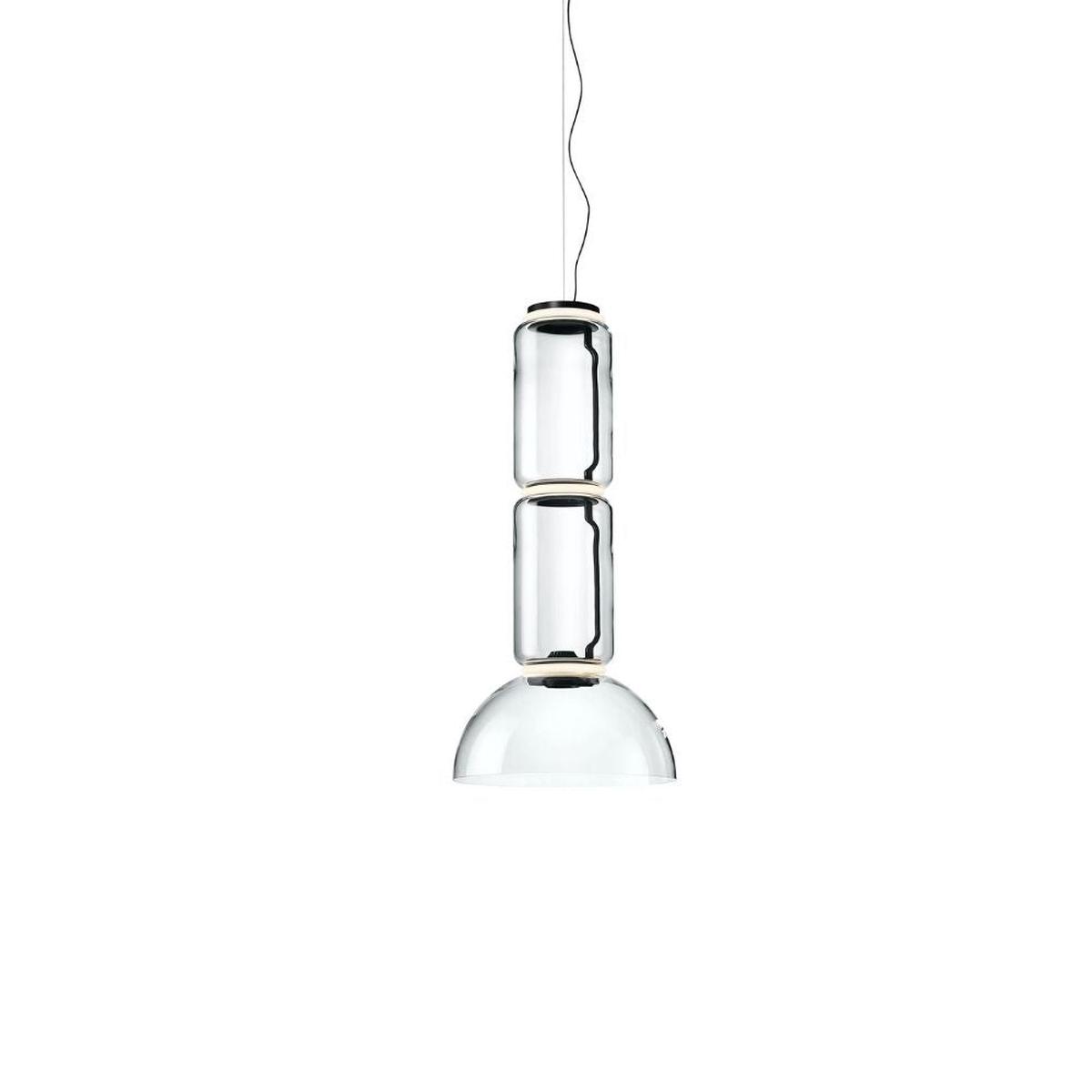 Flos Noctambule Suspension 2 Low Cylinders and Bowl suspension lamp