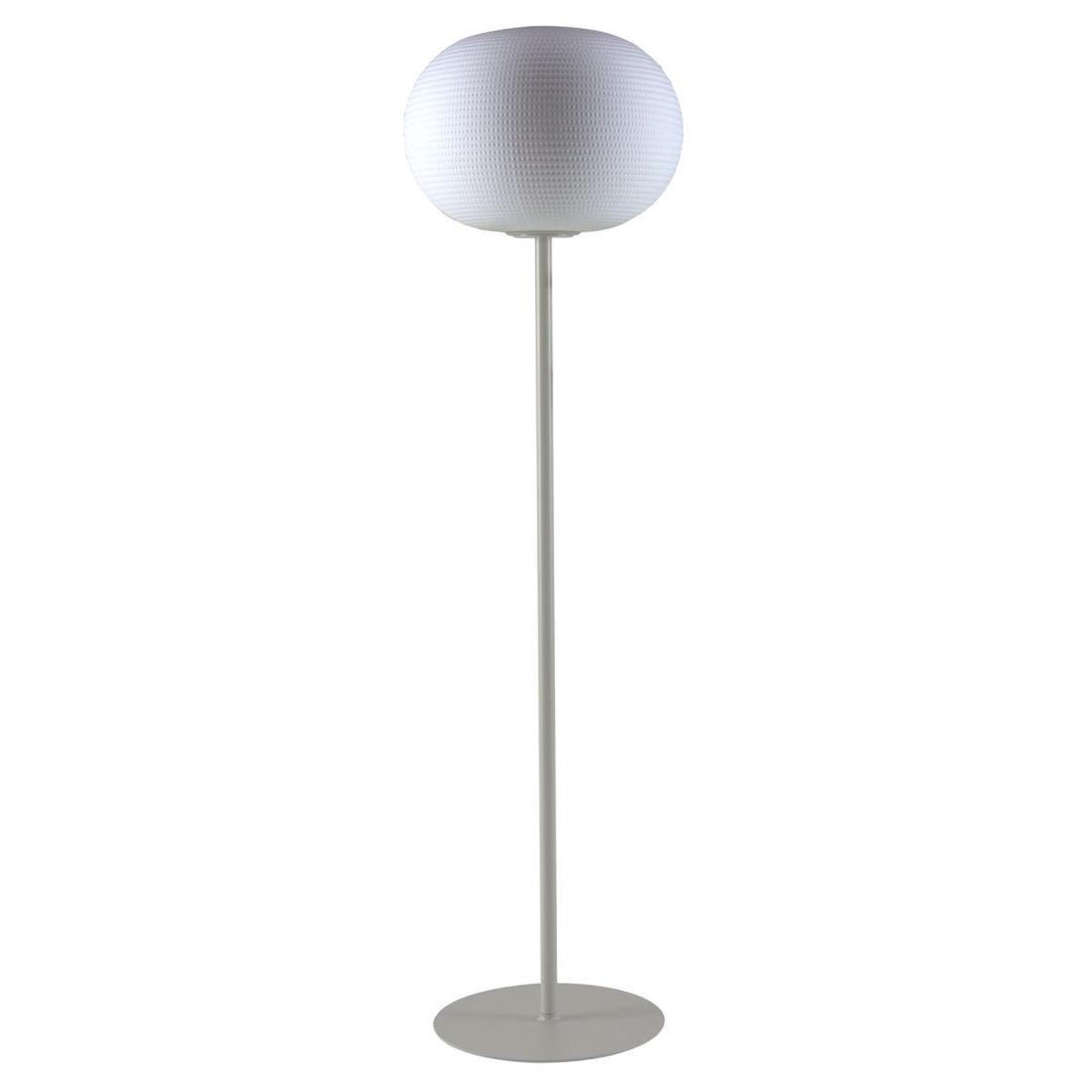 FontanaArte Bianca large white floor lamp by Matti Klenell