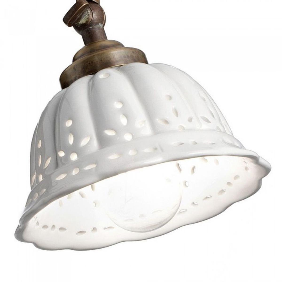Il Fanale Anita Applique Curvo Con Snodo wall lamp – Ceramic