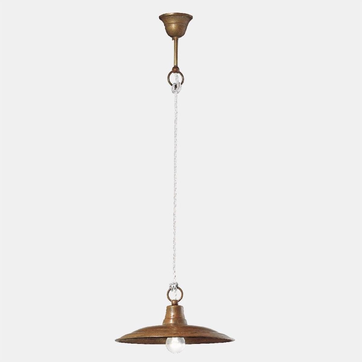 Il Fanale Barchessa Sospensione Grande pendant lamp – Brass